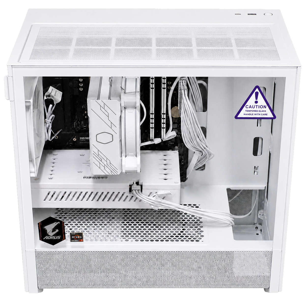 Ordinateur blanc performant en vente